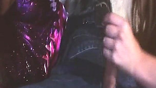 Sex Garden Scene-2_trio of Busty Blondes in Latex Lingerie Having Sex with a Man Dressed as a Werewolf