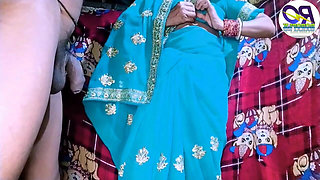 Nice Fucking, Stepbrother Lifted the Saree and Put the Cum in the Ass, Hindi Audio