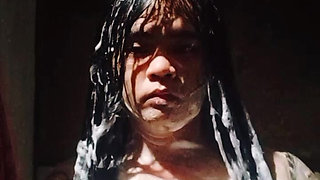 Filipina Babe Plays in Abandoned Comfort Room While on Secret Video Call - Ayesha Sy