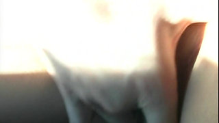 Wonderful Amateur Teen with Big Tits Masturbates Her Tight Pussy in the Car