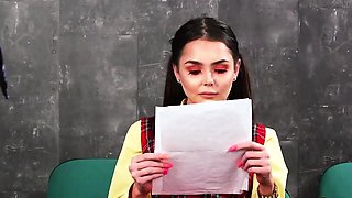 Upskirt watching voyeur slut teasing