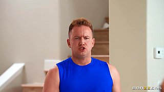 Sheer Be Easy To Share Her Pussy: Threesome episode with Van Wylde, Kyle Mason, and blonde pornstar Kayley Gunner