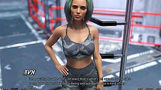 Stranded in Space - Military Girl with Big Tits and Fat Ass Dreams of My Cock