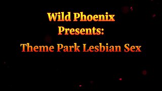 Phoenix Wild In Theme Park Lesbian Sex Steamy Hotel Shower And Strap-on Ride