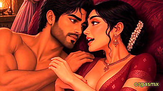 Desi Bride Wedding Night Intimate Romance - Ai Created Video