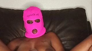 Stimulating My Clit with Vibrator Fucking My Pussy with Big Dildo