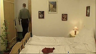 Steppapa Ficks Blonde MILF and Stepdaughters Wild Threesome