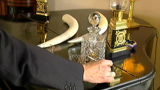 Muscular Boss Jerks Monster Cock and Fingers Ass - Explosive Cumshot!