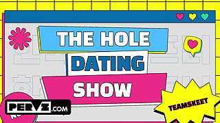Eva Nyx and Axel Haze Compete in a Raunchy Dating Show with Gloryholes