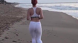 Naked Masturbation on the Sea!