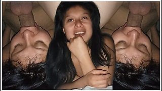 Innocent Schoolgirl Takes Money for Deep Throat and Ass