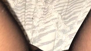 A nylon and foot fetish