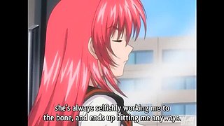 Busty Anime Stepsister Fucked in Public Train - Hentai Creampie