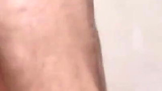 Fat MILF gets toys shoved in her pussy and gets turned on by getting wet