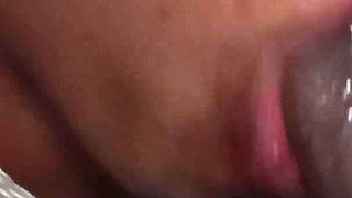 Ebony Girl in Cuckold Anal Sex