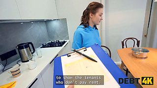 Debt4k. sexy college escort is hardcore with a mansion manager