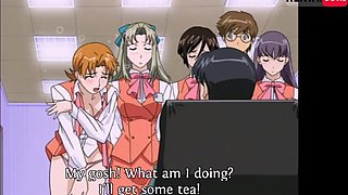 Horny hentai: Blowjob, Anal  Couple Porn