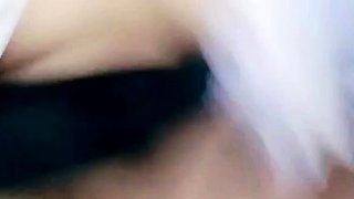 Sexy teen ebony solo toy masturbation