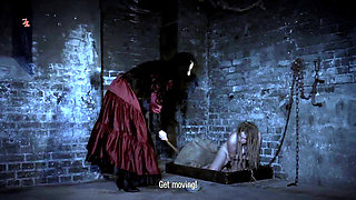 The Countess's Dog Is Fed and Dragged Across the Dungeon Floor