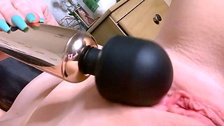 Beautiful Sonya having a horny solo toy masturbation