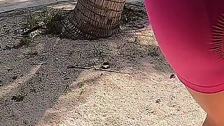 Big Tits Blonde MILF Spitroasted in a Rough Threesome on the Beach