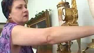 Mature maid is made: Blowjob, Doggy  Cowgirl Porn