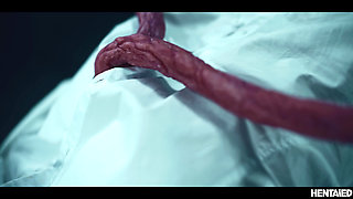 Hentai Monster Futanari - Asian Babe Grows Futa Cock And Creampies Chubby Bbw