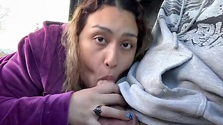 Public Truck Blowjob: Let Me Suck Your Dick & Cum on My Face