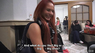 Czech Lesbians 5 - Part 1: Stunning Czech Lesbians Go Wild - First Girls Strip and Break the Ice
