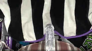 Pounding Miss Pinky Open View of My Thrust Machine