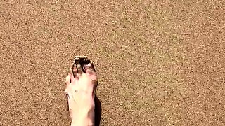 Foot fetish Handjob POV