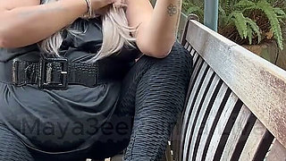 Good Morning Goddess Morning Smoke Break Sexy Leggings in Thick Thunder Thighs & Michael Kors Patent Pumps