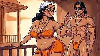 Secret Indian Ashram Ride with Big Cock – Hardcore Amateur MILF