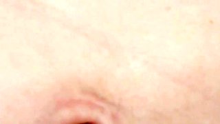 Cute curly brunette solo webcam masturbation