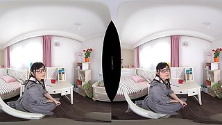 Japanese Student VR Glasses Explodes With POV Ecstasy
