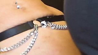 Lia-amalia in Cock Paradise - Creampie Gangbang with Skinny Ebony Girl