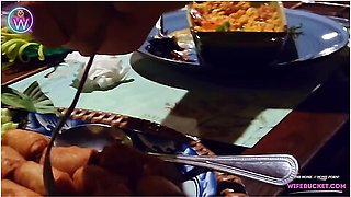 Homemade Sex By Cute Couple Taped Their Beautiful Anniversary From Dinner To Breakfast