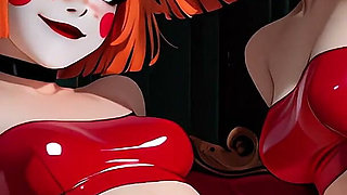 Dee Dee Identical Clown Twins Batman Threesome FFM
