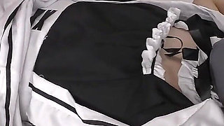 18-year-old Japanese Beauty. Big Breasts, Amateur, Blowjob and Cumshot Sex. Uncensored, Asian, Hentai, POV, Maid Cosplay