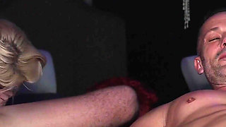 First Time Swingers Meet Experienced French Couple at Sex Club