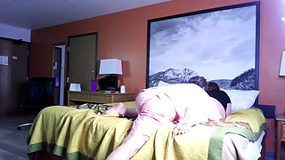 Shemale PAWG Facesitting And Fucking Wife