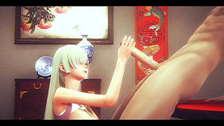 Seven Deadly Sins Hentai - Elizabeth Part 1 - Japanese Asian Manga Anime Film Game Porn