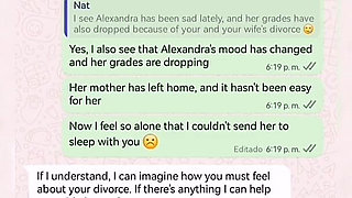Hot Chat with My Stepdaughter's Best Friend