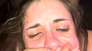 HORNY Lebanese MILF Wanted To Make Porn Part 2 FACIAL Cum In Eye