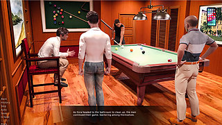 Esra in Istanbul 8 Esra Is Playing Pool and Its Getting Very Hot