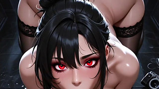 Hentai anime - I was left alone with my friend and told him to spread my legs so he could me