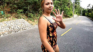 Thai GF with a big booty fucked hard