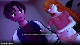 My Hentai Fantasy - All scenes from Sex with Asuka from Evangelion