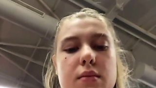 Workout with Masturbate in Public