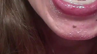 Sexy Kitten Swallows Gummy Bears!!